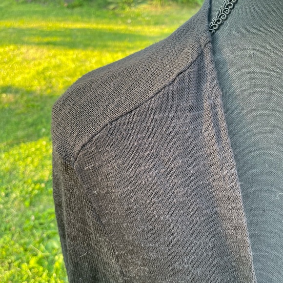 Divided Black Cardigan - Picture 3 of 8